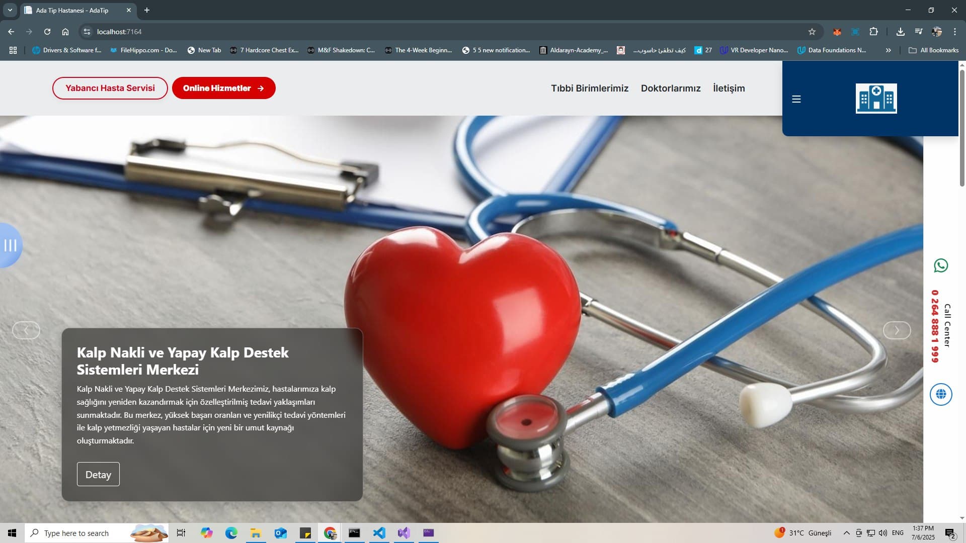 Hospital Project Preview
